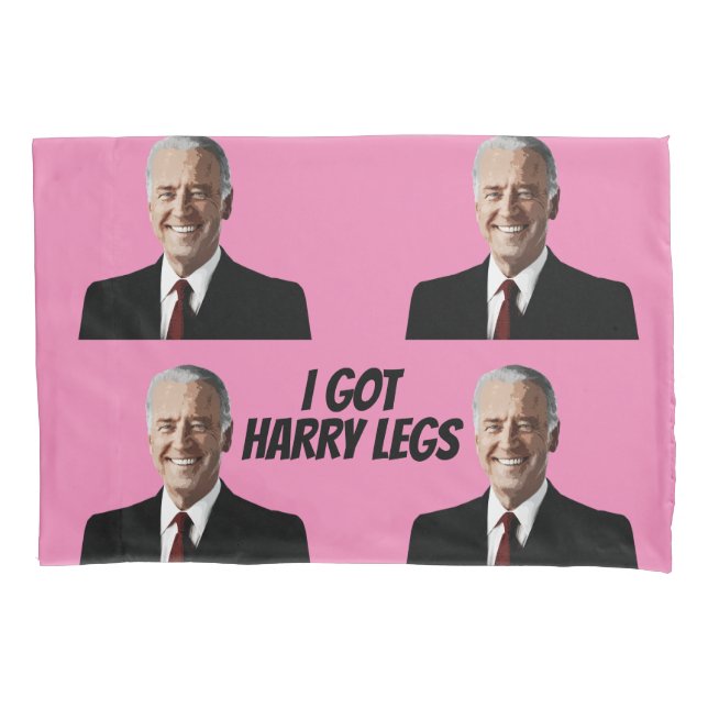 FUNDA DE COJÍN JOE BIDEN HARRY LEGS PILLOWCASES (Anverso)