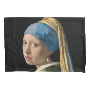 Funda De Cojín Johannes Vermeer, Chica de Pearl Earring