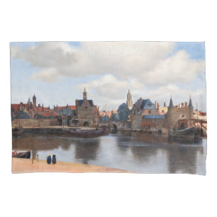 Funda De Cojín Johannes Vermeer - Vista de Delft