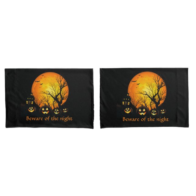 Funda De Cojín Juego de almohadas de Halloween (Anverso - Set)
