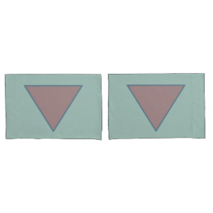Funda De Cojín Juego de almohadilla para malla verde pastel