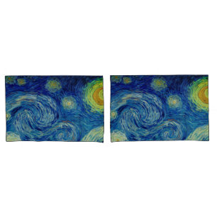 Funda De Cojín Juego de camas Van Gogh Starry Noche