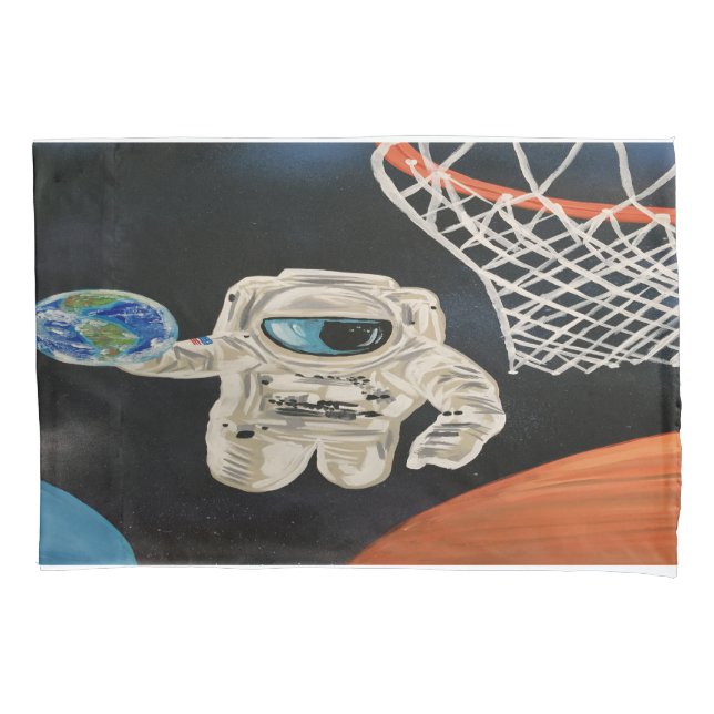 Funda De Cojín Juegos espaciales (Anverso)