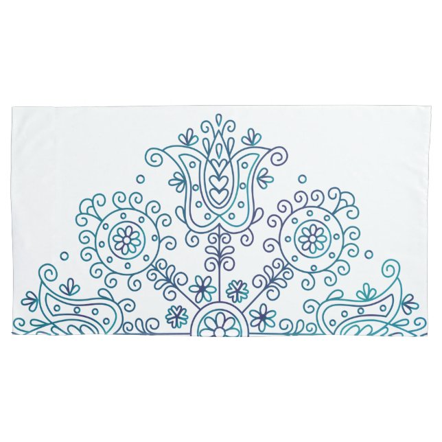Funda De Cojín Kalotaszegi Mandala (Anverso)