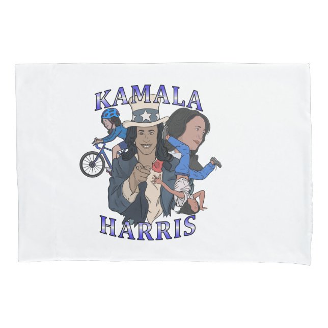 Funda De Cojín Kamala Harris Bootleg Rap Style (Anverso)