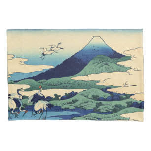 Funda De Cojín Katsushika Hokusai - Umegawa en la provincia de Sa