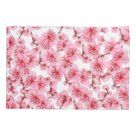 Funda De Cojín kawaii pink cherry blossoms