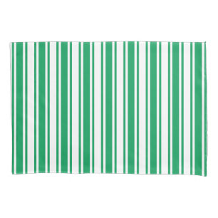 Funda De Cojín Kelly rayas de caramelo verde y blanco