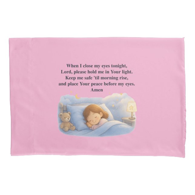 Funda De Cojín Kids Prayer (Anverso)