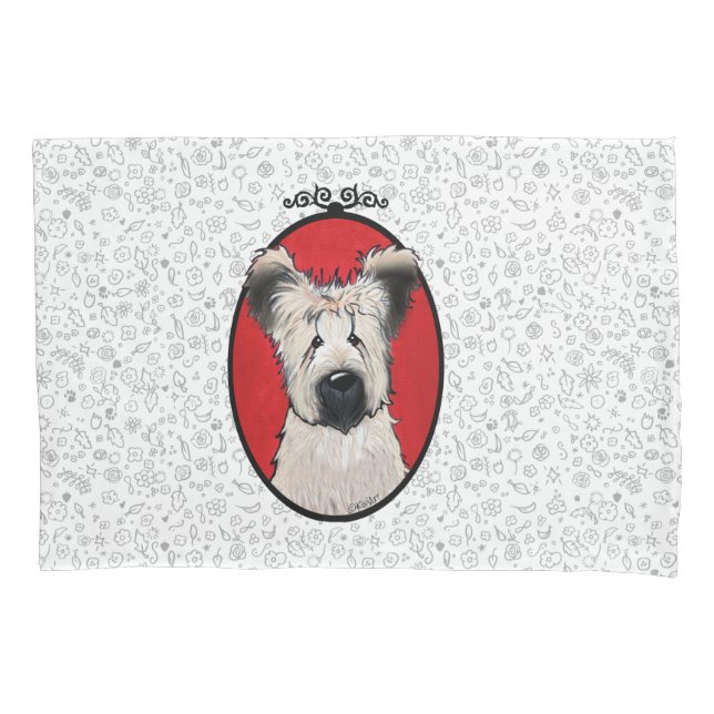 Funda De Cojín KiniArt Briard (Anverso)