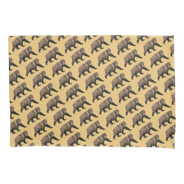 Funda De Cojín Kodiak Bear (Anverso)