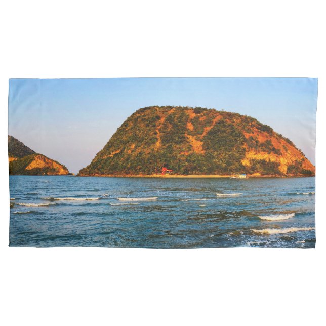 Funda De Cojín Koh Nom Sao y Koh Ku Ram (Anverso-izquierdo)