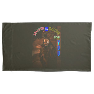 Funda De Cojín Krampus Te Espera Diciembre Krampusnacht