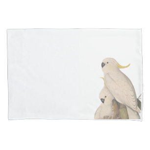 Funda De Cojín La almohada del Cockatoo encajona el estándar 2