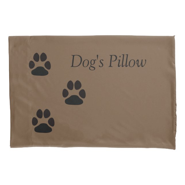 Funda De Cojín La almohada del perro (Anverso)