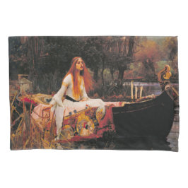 Funda De Cojín La dama de Shalott (Belleza medieval)