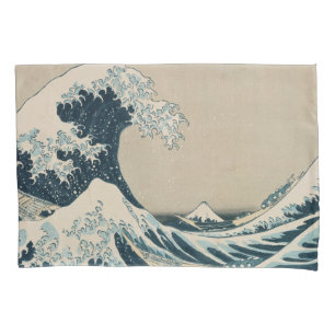 Funda De Cojín La gran ola de Kanagawa
