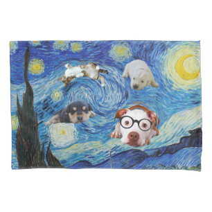 Funda De Cojín La noche Starry Fun   