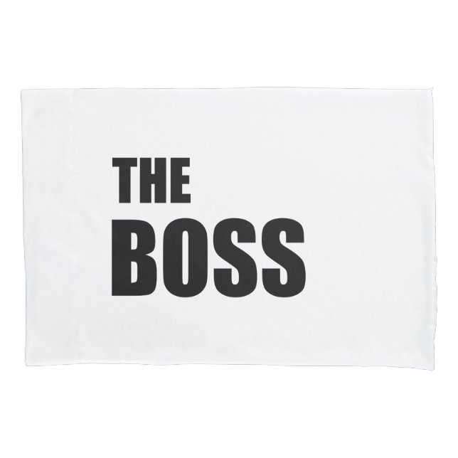 Funda De Cojín La relación de los pares de Boss (Anverso)