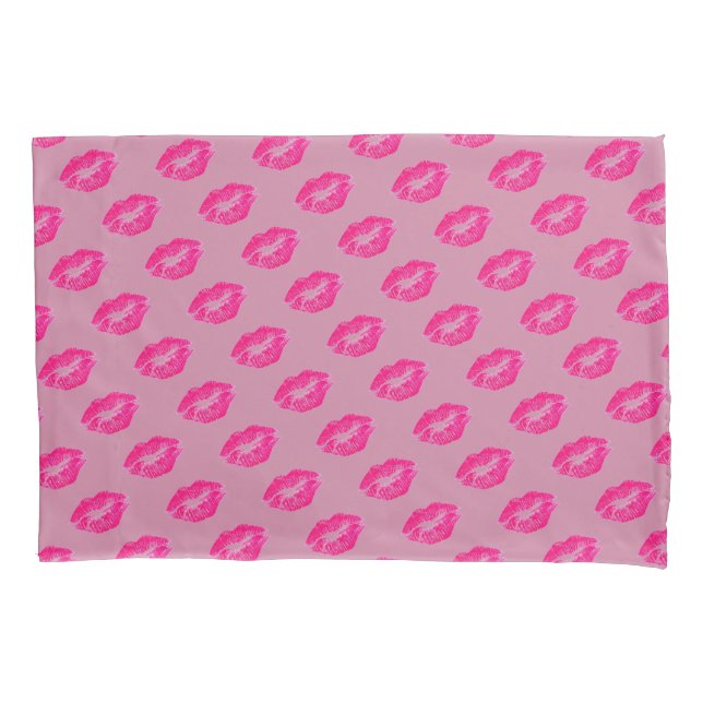 Funda De Cojín Labios rosados (Anverso)