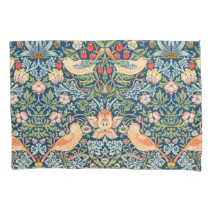 Funda De Cojín Ladrón de fresas (por William Morris)