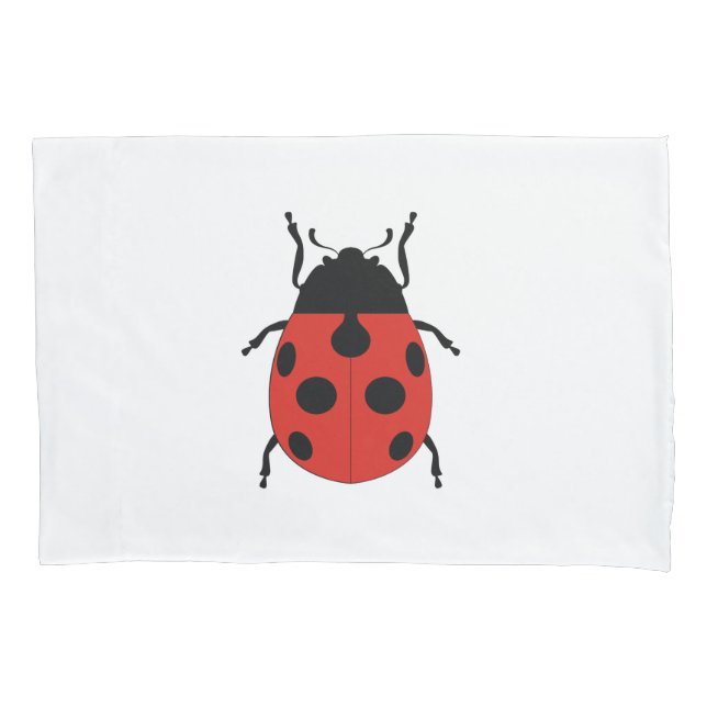 FUNDA DE COJÍN LADY BUG (Anverso)