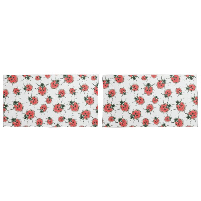 Funda De Cojín Ladybugs (Anverso - Set)