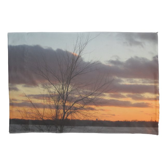 Funda De Cojín Lago Sunset Pillowcase (Anverso)