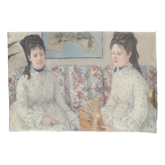 Funda De Cojín Las hermanas (de Berthe Morisot) (Anverso-izquierdo)