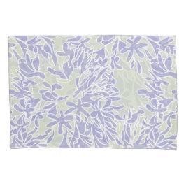 Funda De Cojín Lavender Agapanthus Flower Sage Green