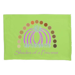 Funda De Cojín LavishlyOn Shades De Una Princesa Compuesta De Arc