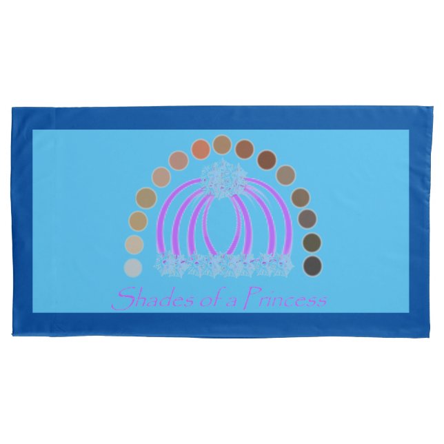 Funda De Cojín LavishlyOn Shades De Una Princesa Compuesta De Arc (Anverso)