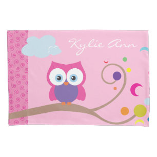 Funda De Cojín Lechuza de Hoot Wildlife Woodland Animal