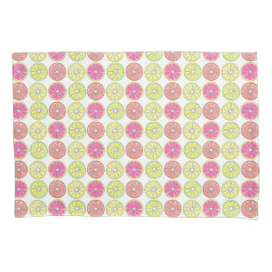 Funda De Cojín Lemon Lime Grapefruit Naranja Citrus Fruit Slices