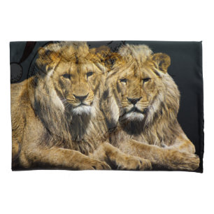 Funda De Cojín Leones peligrosos depredadores