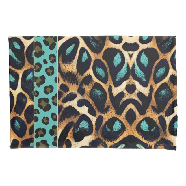 Funda De Cojín LEOPARD - Caja de almohadas, Sham (Anverso)