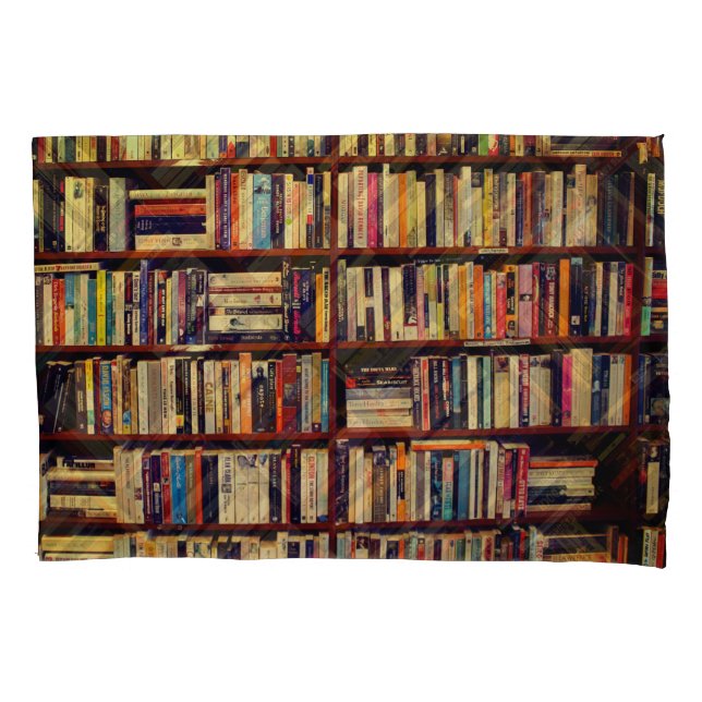 Funda De Cojín Library Shelves (Anverso)