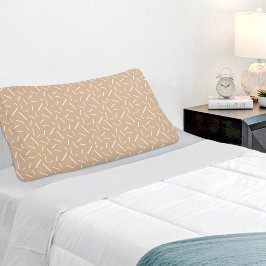 Funda De Cojín Light Brown Memphis Pattern Pillowcase