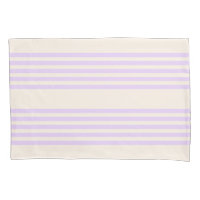 Lilac púrpura y beige cinco rayas patrón
