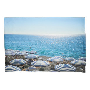 Funda De Cojín Línea costera Riviera francesa, Niza Francia