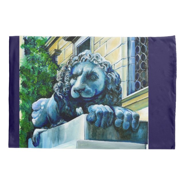 Funda De Cojín Línea estimada (Reverso)