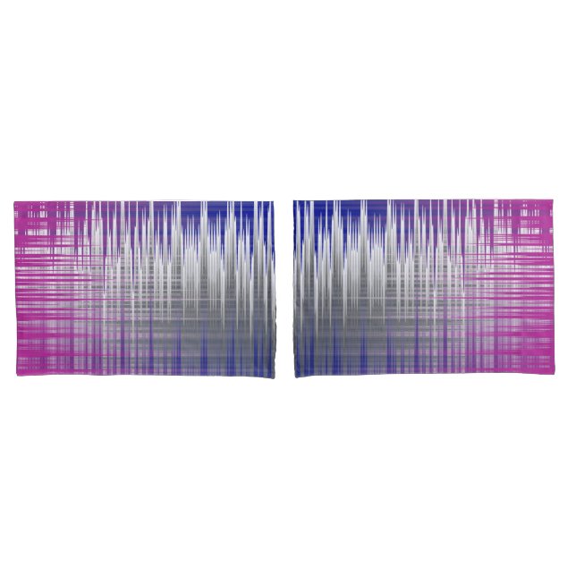 Funda De Cojín líneas cruzadas (Anverso - Set)