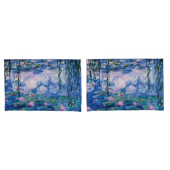 Funda De Cojín Lirios del agua de Monet (Anverso - Set)