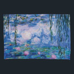 Funda De Cojín Lirios del agua de Monet<br><div class="desc">Lirios del agua de Monet. 
Visite por favor mi tienda para un diseño más interesante y más => bien escogido zazzle.com/iwheels* del color</div>