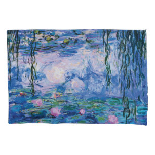 Funda De Cojín Lirios del agua de Monet