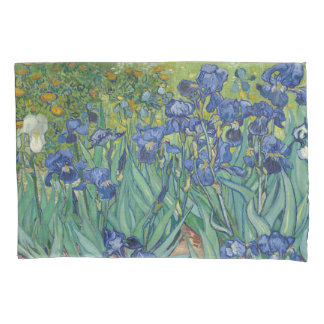 Funda De Cojín Lirios, Pintura al óleo floral, Vincent Van Gogh
