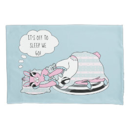 Funda De Cojín Llama en la resaca Fiesta de pijamas