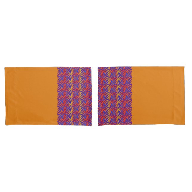 Funda De Cojín Llamas azules (Anverso - Set)