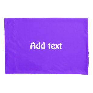 Funda De Cojín Llanura púrpura azul