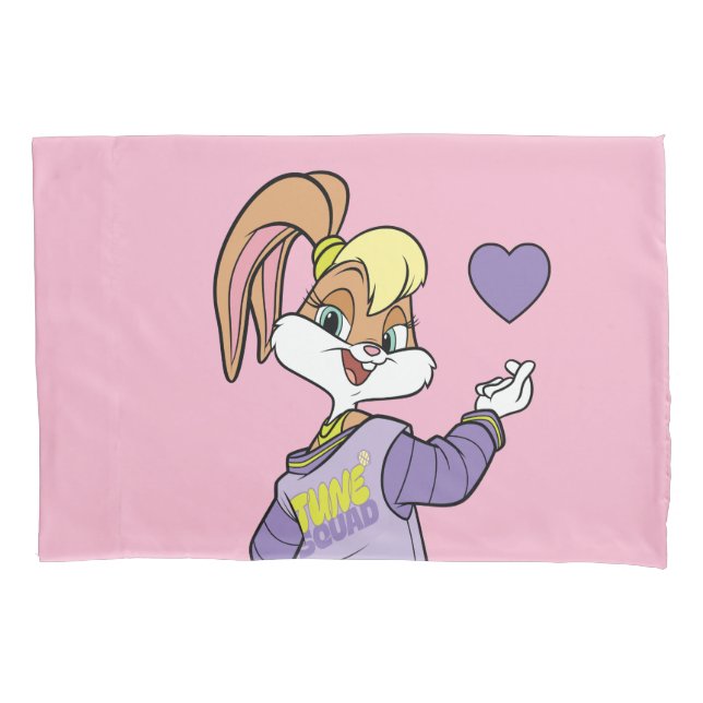 Funda De Cojín Lola TUNE SQUAD™ Varsity Heart (Anverso)